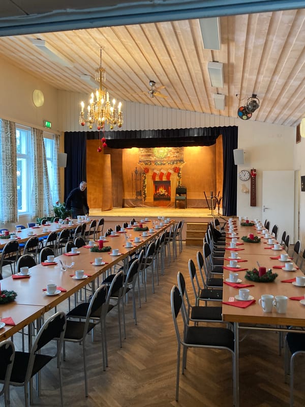 Fest och möteslokaler i Rämmens bygdegård
