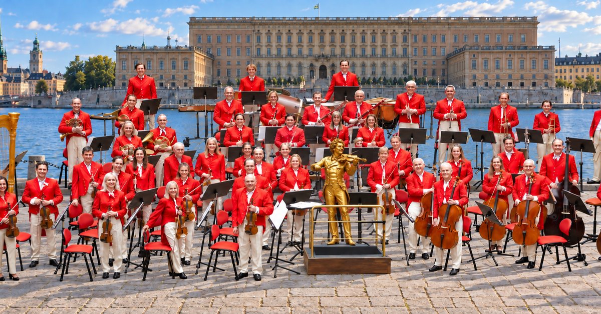 Nytårskoncert med Stockholm Strauss Orchestra